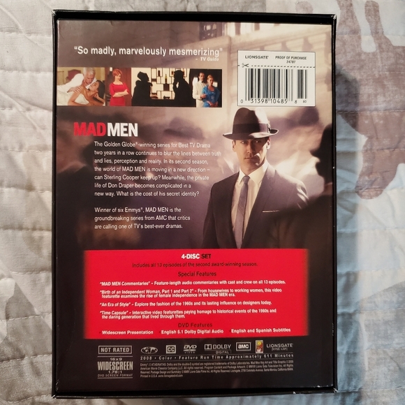 Madmen season 2 on dvd - Picture 3 of 3